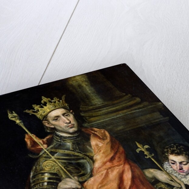 St. Louis and his Page, c.1585-90 by El Greco