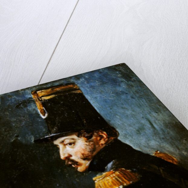 Portrait presumed to be of General Gaston Auguste de Gallifet by Leon Cogniet