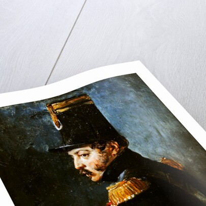 Portrait presumed to be of General Gaston Auguste de Gallifet by Leon Cogniet