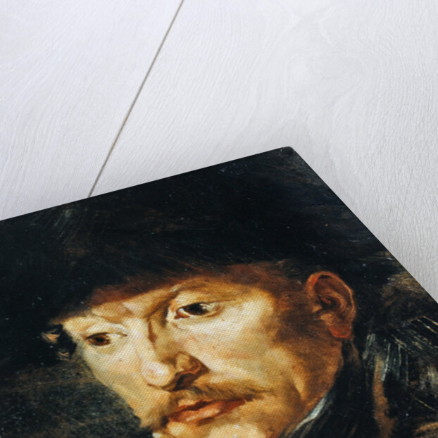 Head of a horseman, c.1812 by Theodore Gericault