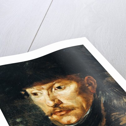 Head of a horseman, c.1812 by Theodore Gericault