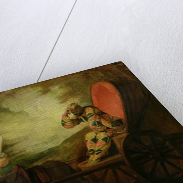 The Harlequin, Emperor of the Moon, c.1712 by Jean Antoine Watteau