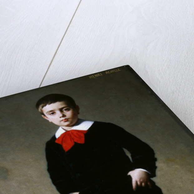 Portrait of Henri Achille, the artist's son, 1881 by Achille Zo