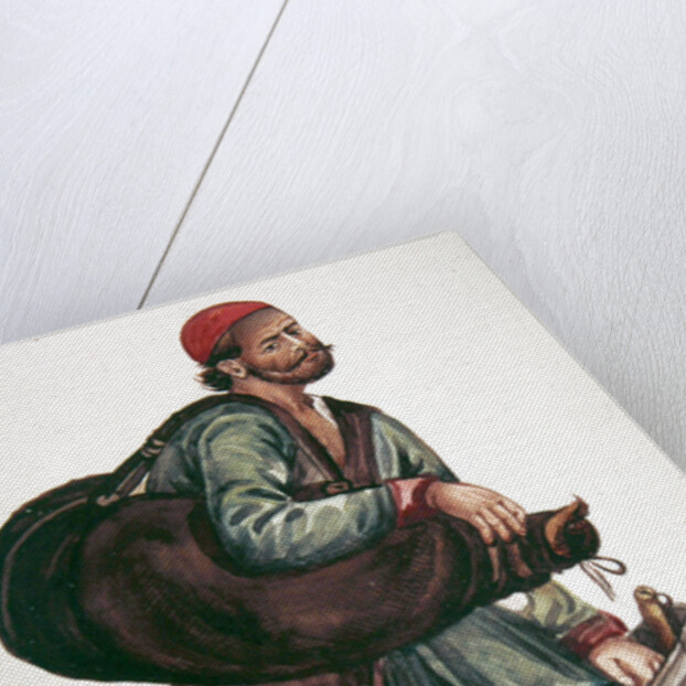 The coalman by Persian School