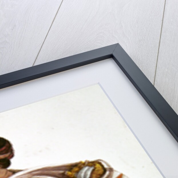 The ceramic merchant by Persian School