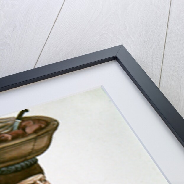 The street vendor by Persian School