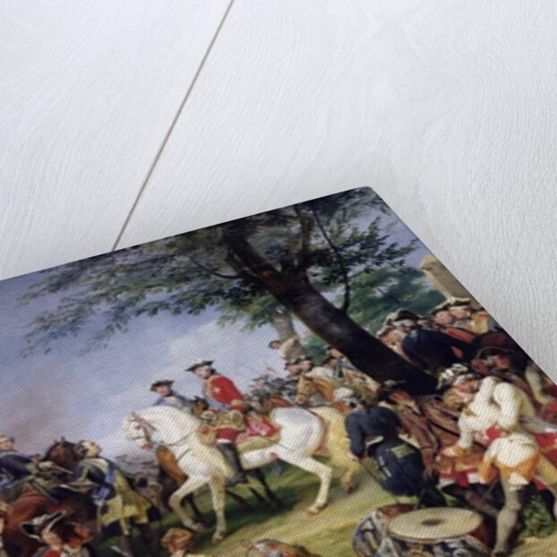 The Battle of Fontenoy, 11th May 1745, 1828 by Emile Jean Horace Vernet