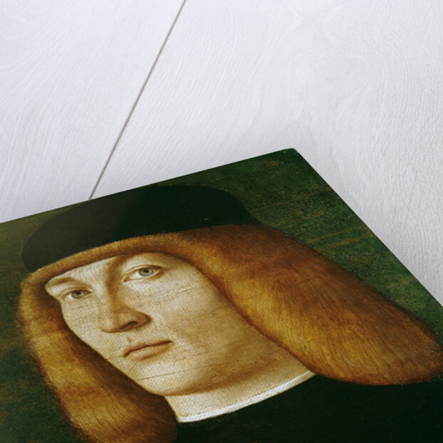 Portrait of a young man by Gentile Bellini