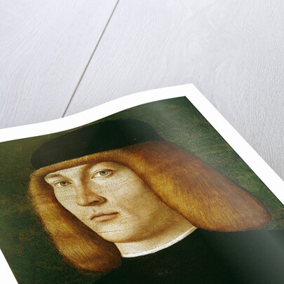 Portrait of a young man by Gentile Bellini