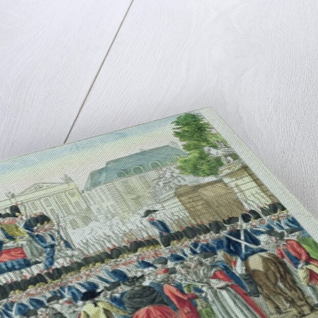 Return of the French Royal Family to Paris on the 25th June 1791 by French School