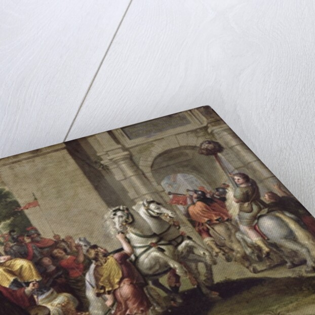 The Triumph of David, c.1690 by Peter van Lint