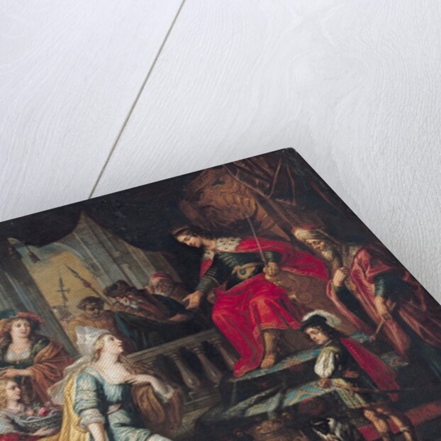 The Queen of Sheba before Solomon by Peter van Lint