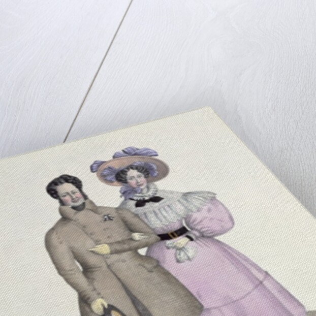 Promenade Bourgeoise by Charles Philipon