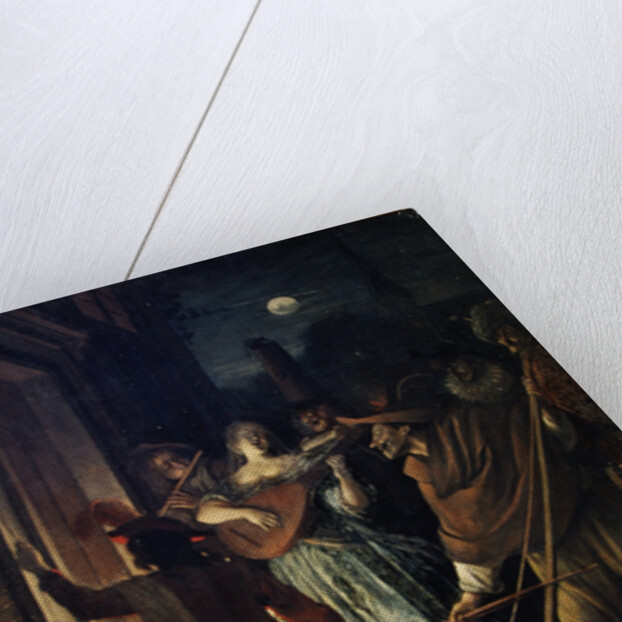 Serenading by Jan Havicksz. Steen