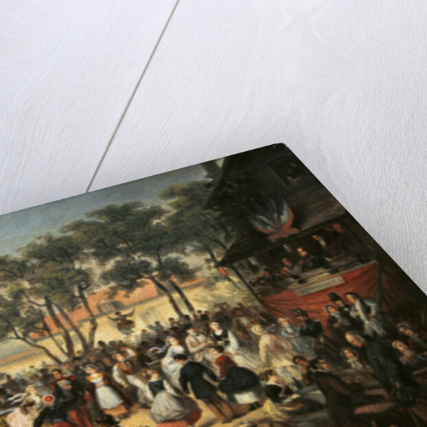 A fete at Saint-Cloud c.1860 by Edouard Vaumort