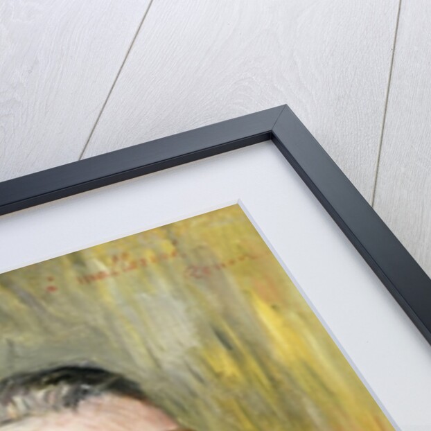 Portrait of Stephane Mallarme 1892 by Pierre Auguste Renoir