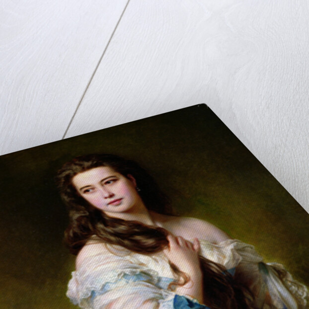 Portrait of Madame Rimsky-Korsakov nee Varvara Dmitrievna Mergassov, 1864 by Franz Xaver Winterhalter