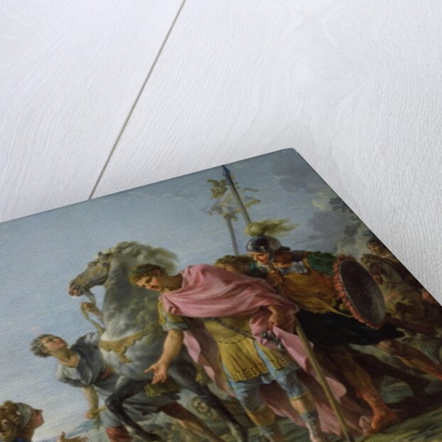 Trajan Showing Mercy, 1765 by Noel Halle