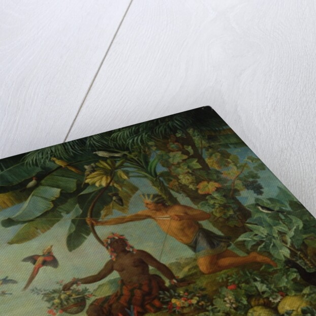 The Indian Hunter and Fisherman, 1741 by Alexandre-Francois Desportes