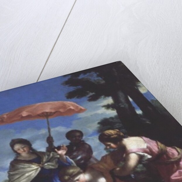 Moses Rescued from the Water, c.1655-57 by Giovanni Francesco (1610-62) Romanelli