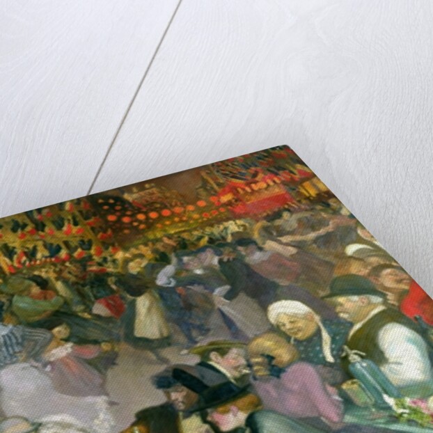 Ball on the 14th July by Theophile Alexandre Steinlen