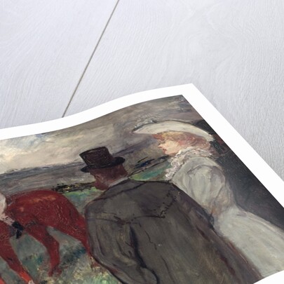 At the Racecourse, 1899 by Henri de Toulouse-Lautrec