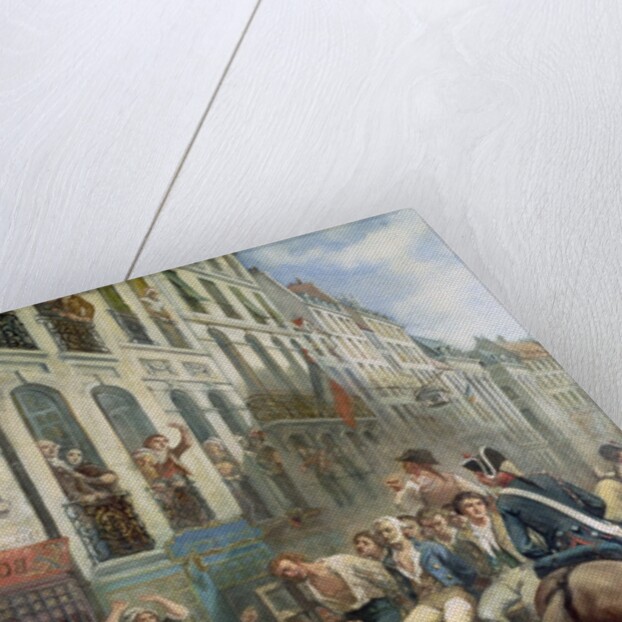 Robespierre and Saint-Just leaving for the Guillotine, 28th July 1794, 1884 by Alfred Mouillard