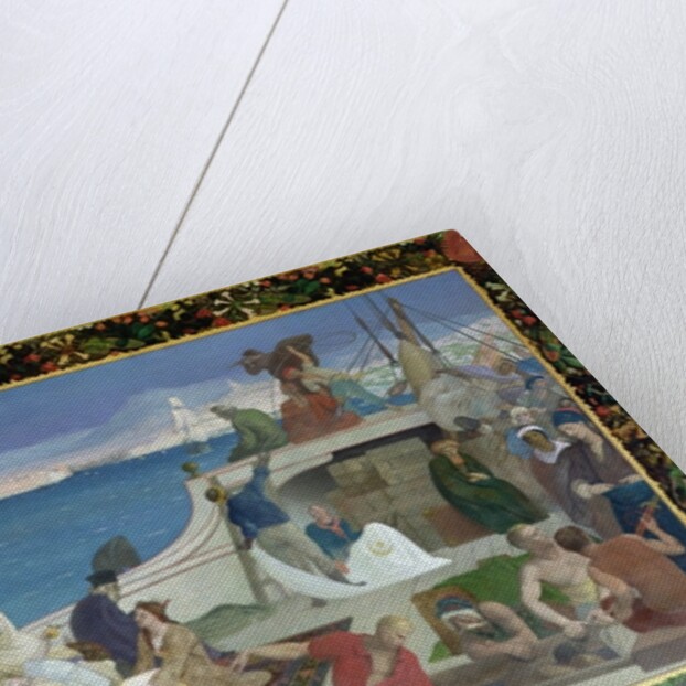 Marseilles, Gate to the Orient, 1869 by Pierre Puvis de Chavannes