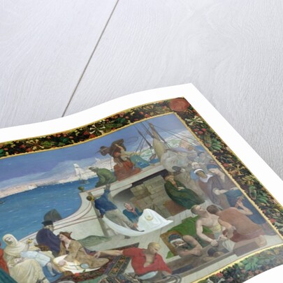 Marseilles, Gate to the Orient, 1869 by Pierre Puvis de Chavannes