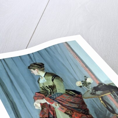 Portrait of Madame Louis Joachim Gaudibert, 1868 by Claude Monet