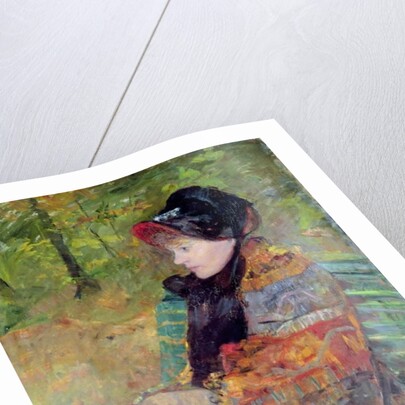 Portrait of Mlle C. Lydia Cassatt, 1880 by Mary Stevenson Cassatt