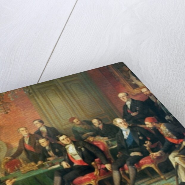The Congress of Paris, 25 February to 30 March, 1856 by Edouard Louis Dubufe