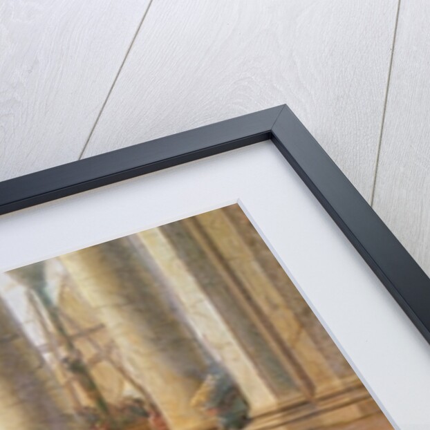 Harbour scene by Claude Lorrain