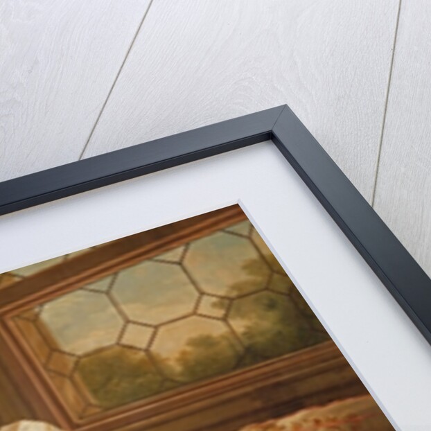 Madame de Pompadour in the role of fortuneteller by Carle van Loo