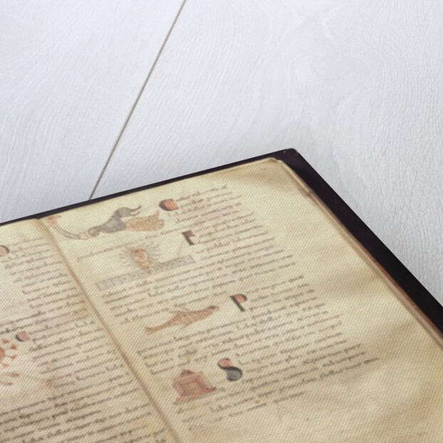 Ms 422 Fol.29 & 30 Path of the moon across the constellations by French School