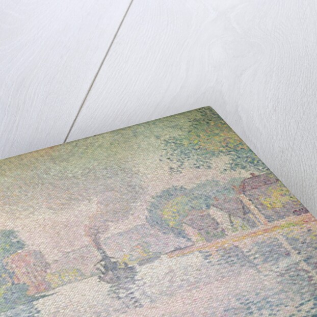 The Seine at Sannois, the tugboat 'l'Hirondelle', 1901 by Paul Signac