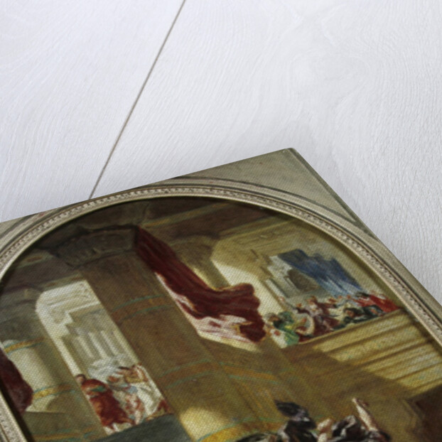 The Expulsion of Heliodorus from the Temple, c.1857 by Ferdinand Victor Eugene Delacroix