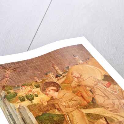 Saint Francis Receiving the Stigmata, 1482 by Master Z. R.
