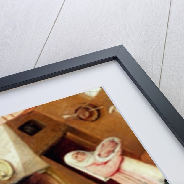 Sloth, detail from the Table of the Seven Deadly Sins and the Four Last Things, c.1480 by Hieronymus Bosch