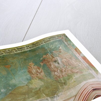 Apocalypse and destruction of a city, detail from the Chapel of Our Lady by Anonymous