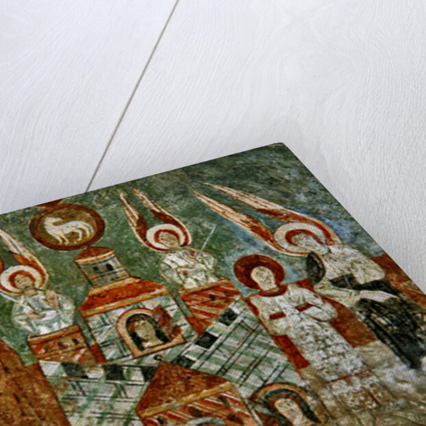 The Heavenly Jerusalem, 12th century by French School