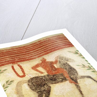 Horseman, left hand side by Etruscan