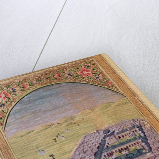 Mecca surrounded by the mountains of Arafa by Syrian School