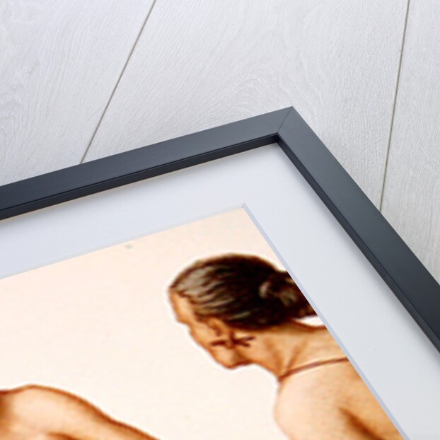 Habitants of the island of Oualan in the Caroline Islands archipelago by French School