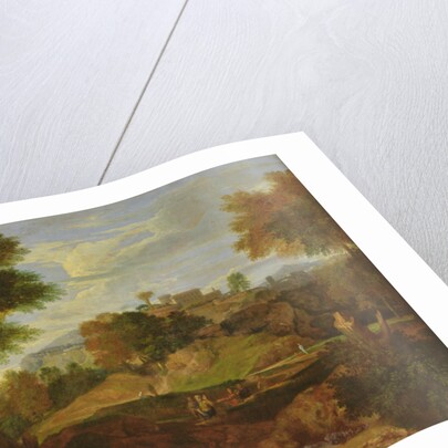 Classical Landscape by Jean-Francois the Younger Millet