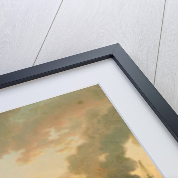 View of the port of Brest from the covered docks in 1795, 1795 by Jean-Francois Hue