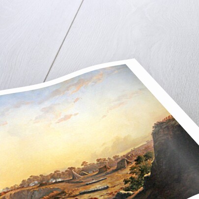 The taking of the batteries at Punto Obligado on 20 November 1845 by Francois Barry