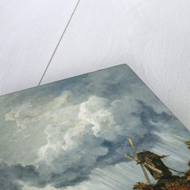 The Windmill of Argenteuil, c.1830 by Georges Michel