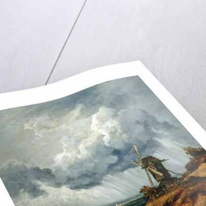 The Windmill of Argenteuil, c.1830 by Georges Michel