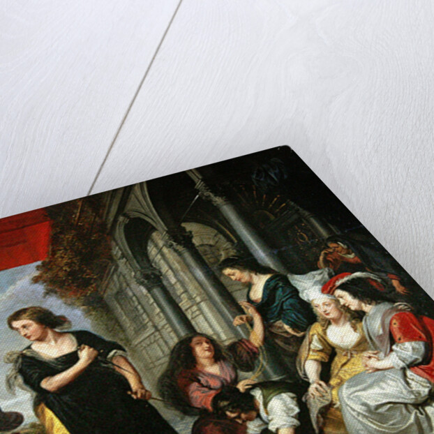 Ulysses amongst the Lycomedes by Erasmus II Quellinus